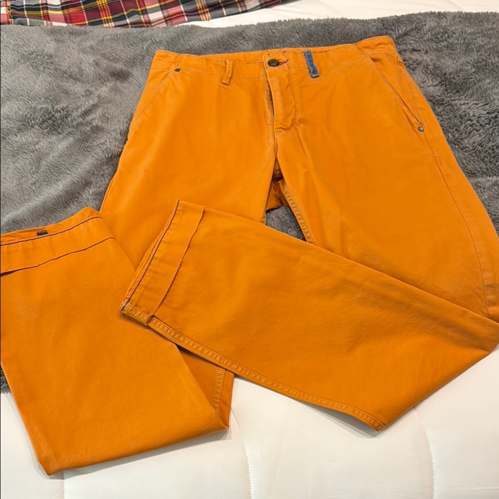 Robert Graham Orange Chinos